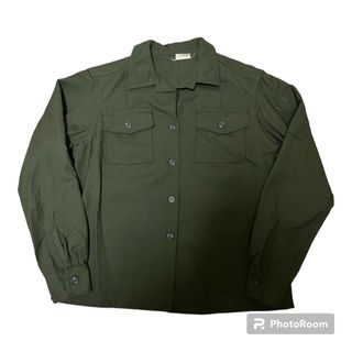 ミリタリー(MILITARY)の70s 米軍 ALPHA OG-108 SHIRT.WOMAN'S UTILTY(シャツ/ブラウス(長袖/七分))