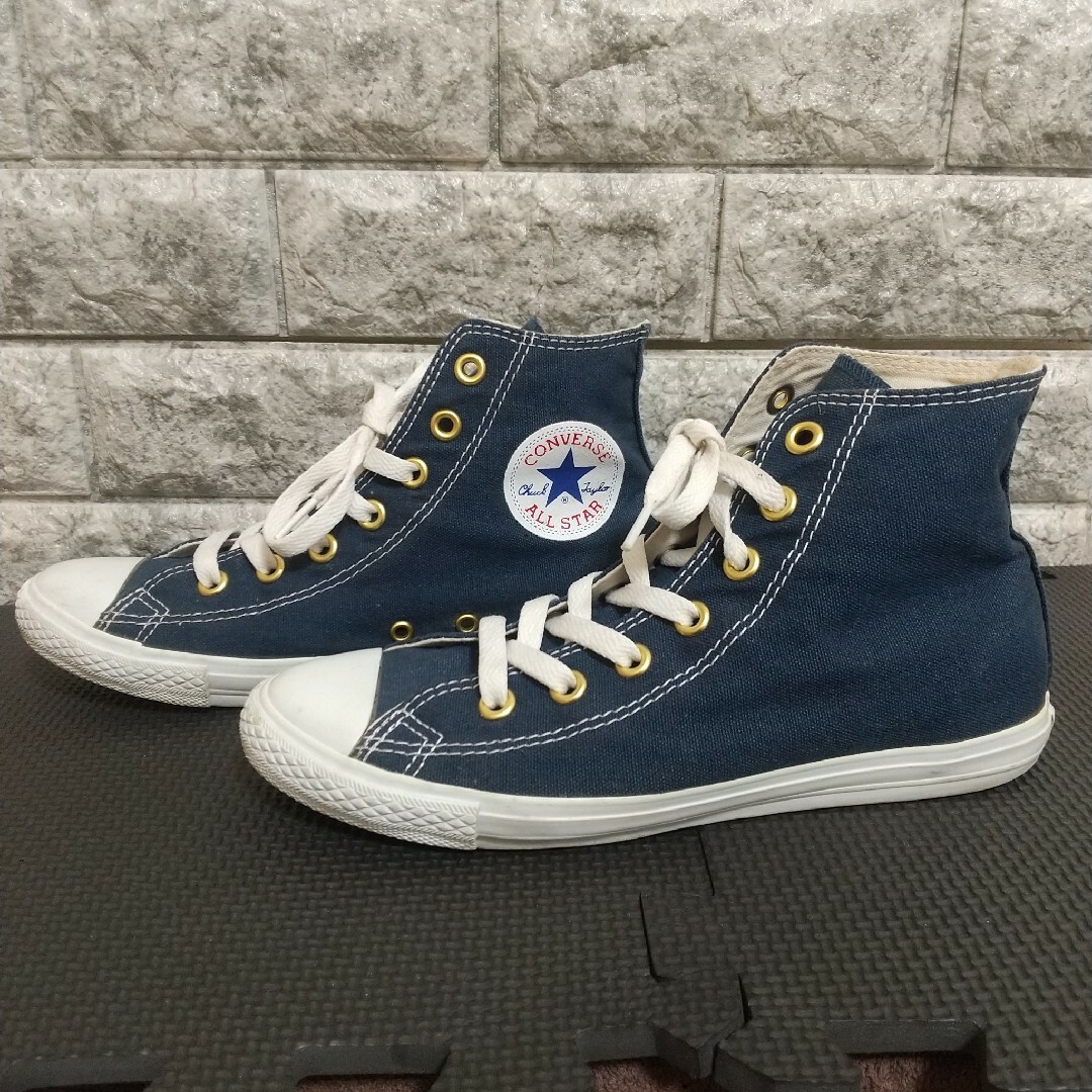 ALL STAR（CONVERSE）(オールスター)のCONVERSE ALL STAR デニム生地 スニーカー23.5 レディースの靴/シューズ(スニーカー)の商品写真