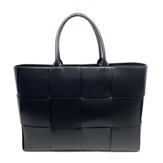 ボッテガヴェネタ(Bottega Veneta)のボッテガヴェネタ マキシイントレチャート ラージ アルコトート レザー バッグ トートバッグ ブラック(トートバッグ)