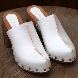 美品✨【Stella Mccartney】ホワイト サボサンダル EU38 靴