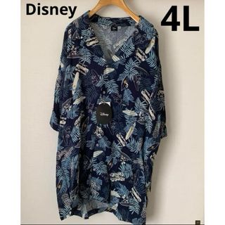 ディズニー(Disney)の新品　Disney半袖シャツ　4L(シャツ)