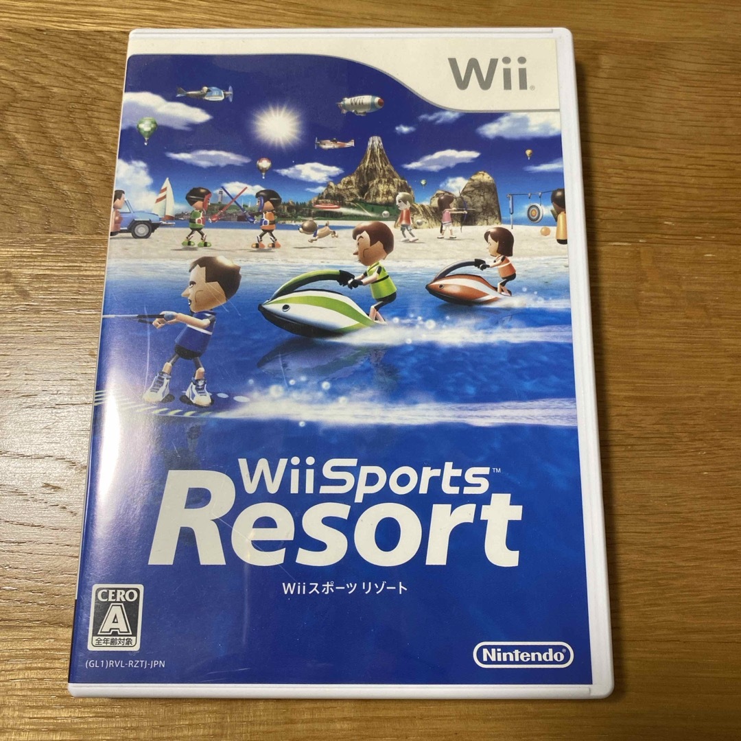 Wii(ウィー)のWii Sports Resort エンタメ/ホビーのゲームソフト/ゲーム機本体(家庭用ゲームソフト)の商品写真