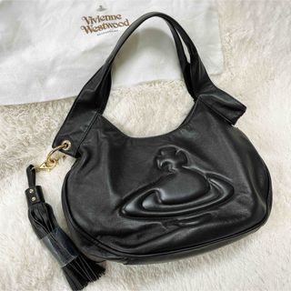 ヴィヴィアンウエストウッド(Vivienne Westwood)のヴィヴィアンウエストウッド　大オーブ　タッセルレザーバッグ　ハンドバック　本革(ハンドバッグ)