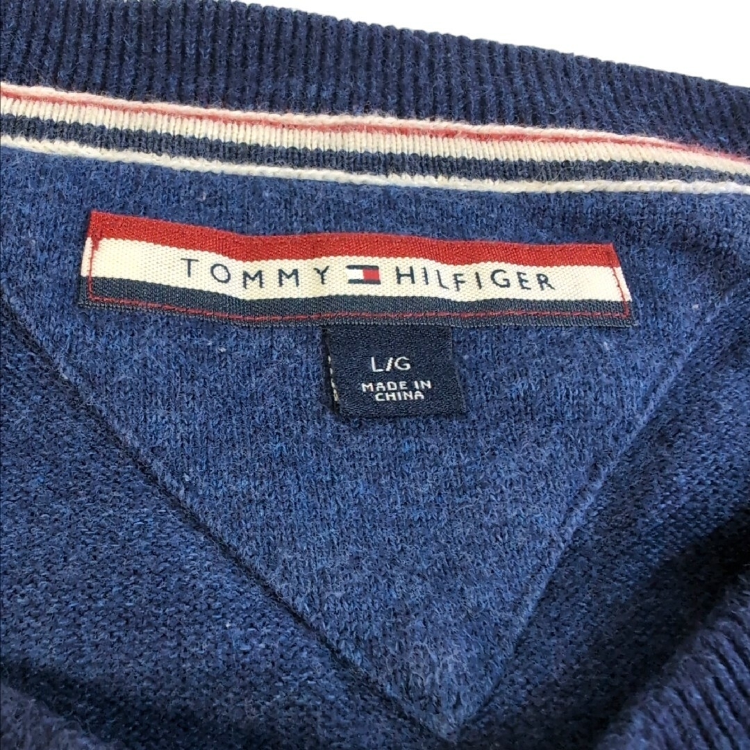 TOMMY HILFIGER(トミーヒルフィガー)のトミーヒルフィガー スウェット  ネイビー L 183 メンズのトップス(スウェット)の商品写真