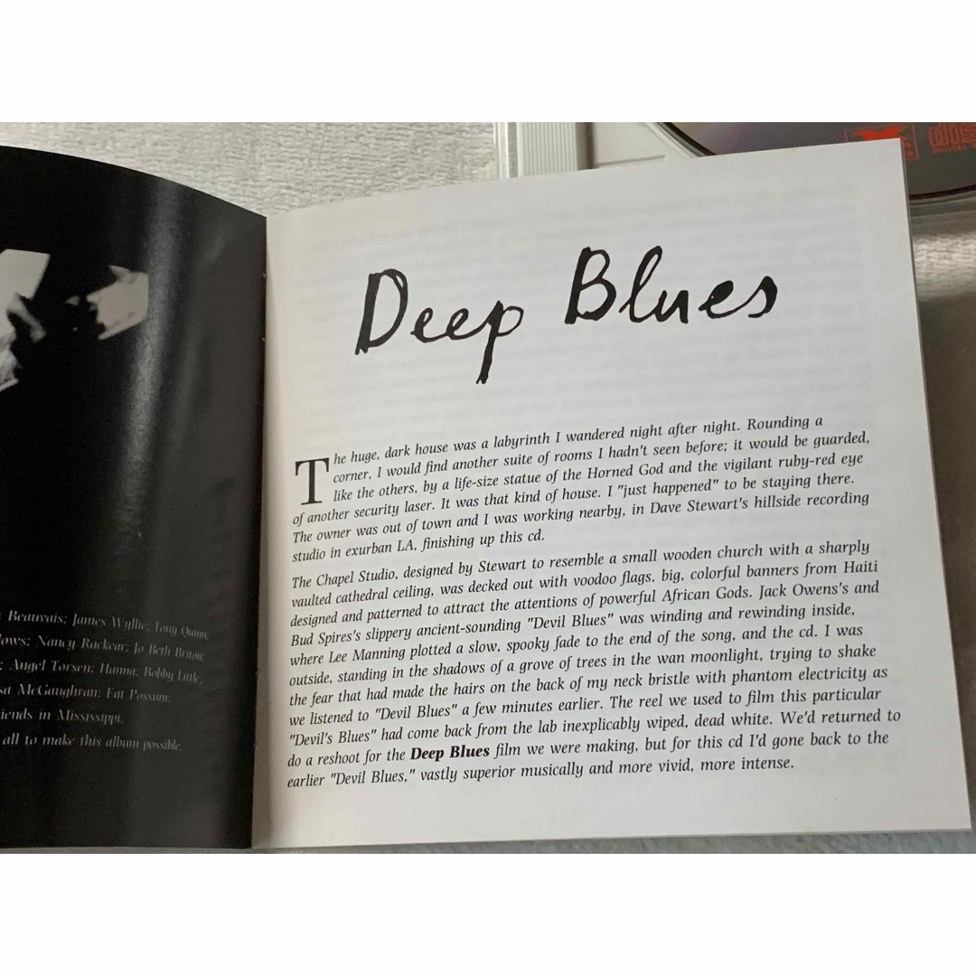 ディープ・ブルース　オリジナル・サウドトラック　中古CD/ DEEP BLUES エンタメ/ホビーのCD(映画音楽)の商品写真