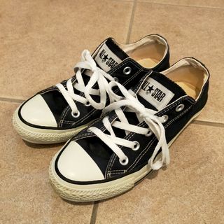 オールスター(ALL STAR（CONVERSE）)のコンバース　オールスターロー黒23cm(スニーカー)