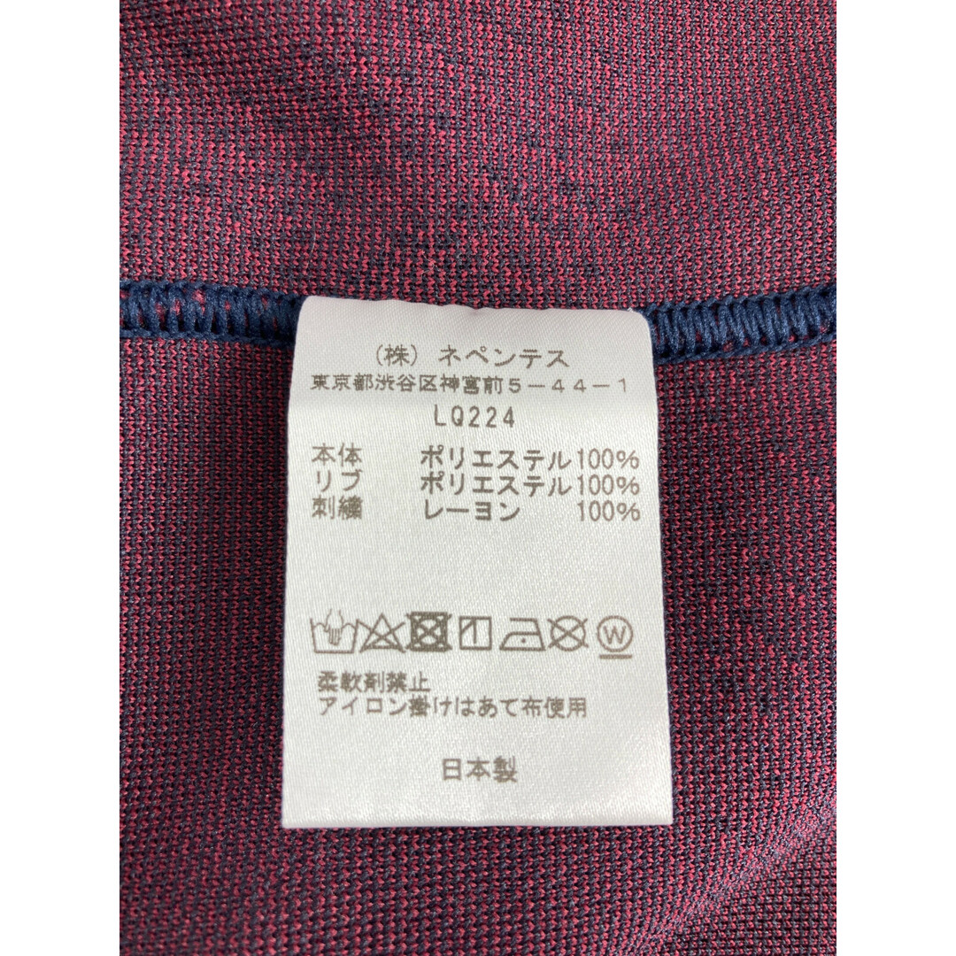 Needles(ニードルス)のニードルズ 22AW LQ224 ﾌﾞﾗｯｸ×ﾚｯﾄﾞ TRACK JACKET L メンズのジャケット/アウター(その他)の商品写真