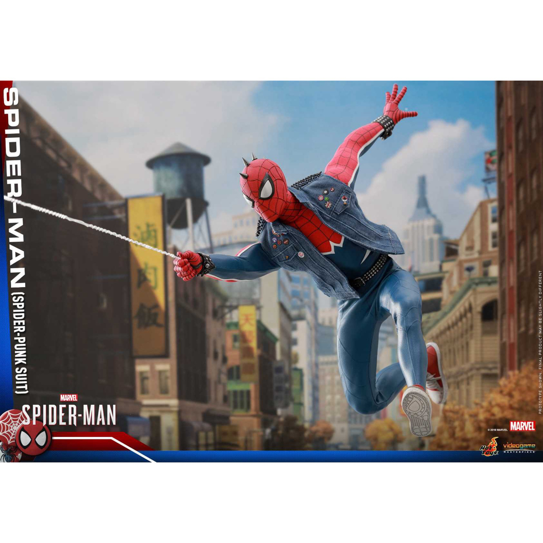 ホットトイズ VGM32 スパイダーマン (スパイダー・パンク・スーツ版) エンタメ/ホビーのフィギュア(アメコミ)の商品写真