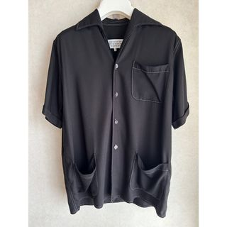 マルタンマルジェラ(Maison Martin Margiela)の◯メゾンマルジェラ　シャツ　黒　2023ss(シャツ)