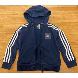 アディダス(adidas)のアディダス　パーカー　120 ネイビー(ジャケット/上着)