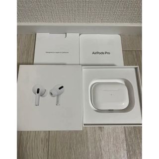 アップル(Apple)の美品　AirPods Pro エアポッズ プロ 充電ケース 正規品　純正品(Androidケース)