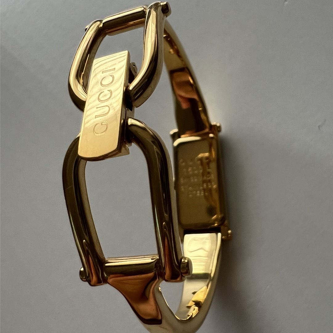 Gucci(グッチ)の超美品　グッチ　腕時計　ゴールド　ホースビット　gucci レディースのファッション小物(腕時計)の商品写真