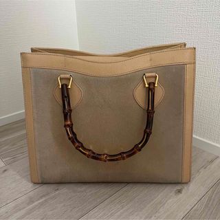 グッチ(Gucci)のGUCCI　グッチ　バンブー　ハンドバッグ　トートバッグ(トートバッグ)