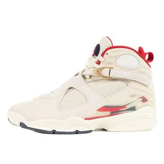 ナイキ(NIKE)の新品 NIKE ナイキ サイズ:27.0cm SOLEFLY AIR JORDAN 8 RETRO SP (FJ2850-107) ソールフライ エアジョーダン8 レトロ セイル メタリックゴールド US9 ハイカット スニーカー バッシュ シューズ 靴【メンズ】(スニーカー)