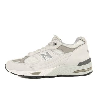 ニューバランス(New Balance)の美品 NEW BALANCE ニューバランス サイズ:27.5cm M991 FLB STAR WHITE MADE IN ENGLAND 展開店舗限定モデル ホワイト フリントグレー US9.5 D ローカット スニーカー シューズ 靴【メンズ】【中古】(スニーカー)