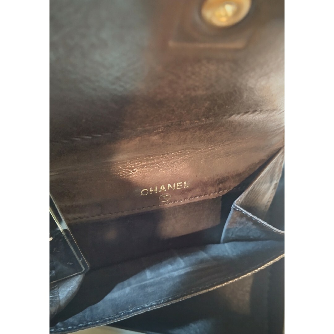 CHANEL - CHANEL シャネル キャビアスキン ゴールドココロック W CHANEL - CHANEL シャネル キャビアスキン ゴールドココロック W