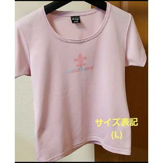 レディースTシャツ/Lサイズ(Tシャツ/カットソー(半袖/袖なし))