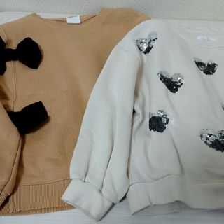 ザラキッズ(ZARA KIDS)のZARA KIDS　トップス2点　サイズ128CM(Tシャツ/カットソー)