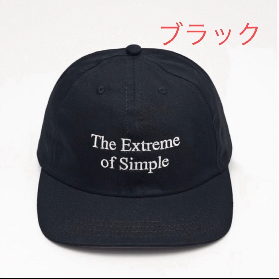 1LDK SELECT(ワンエルディーケーセレクト)のENNOY COTTON CAP BLACK  メンズの帽子(キャップ)の商品写真