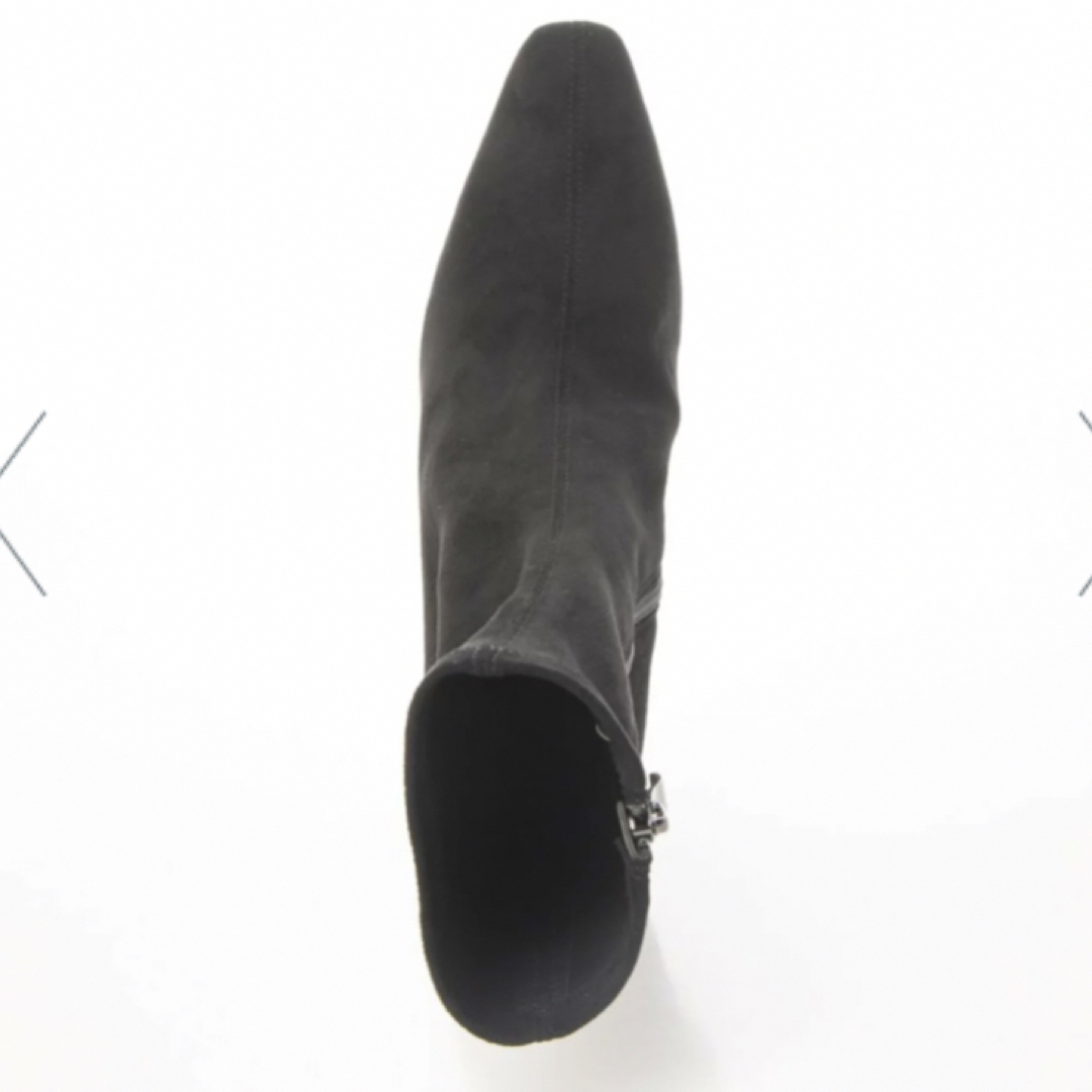 EVOL(イーボル)のEVOL 9cmクリアウエッジ ヒールストレッチブーツ イーボル シューズ・靴  レディースの靴/シューズ(ブーツ)の商品写真