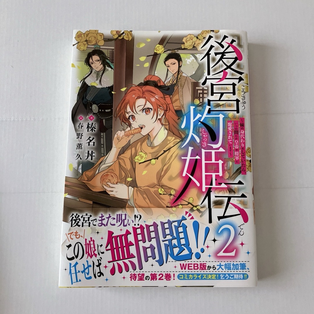 SQUARE ENIX(スクウェアエニックス)の☆新品未使用　後宮灼姫伝2  エンタメ/ホビーの本(文学/小説)の商品写真