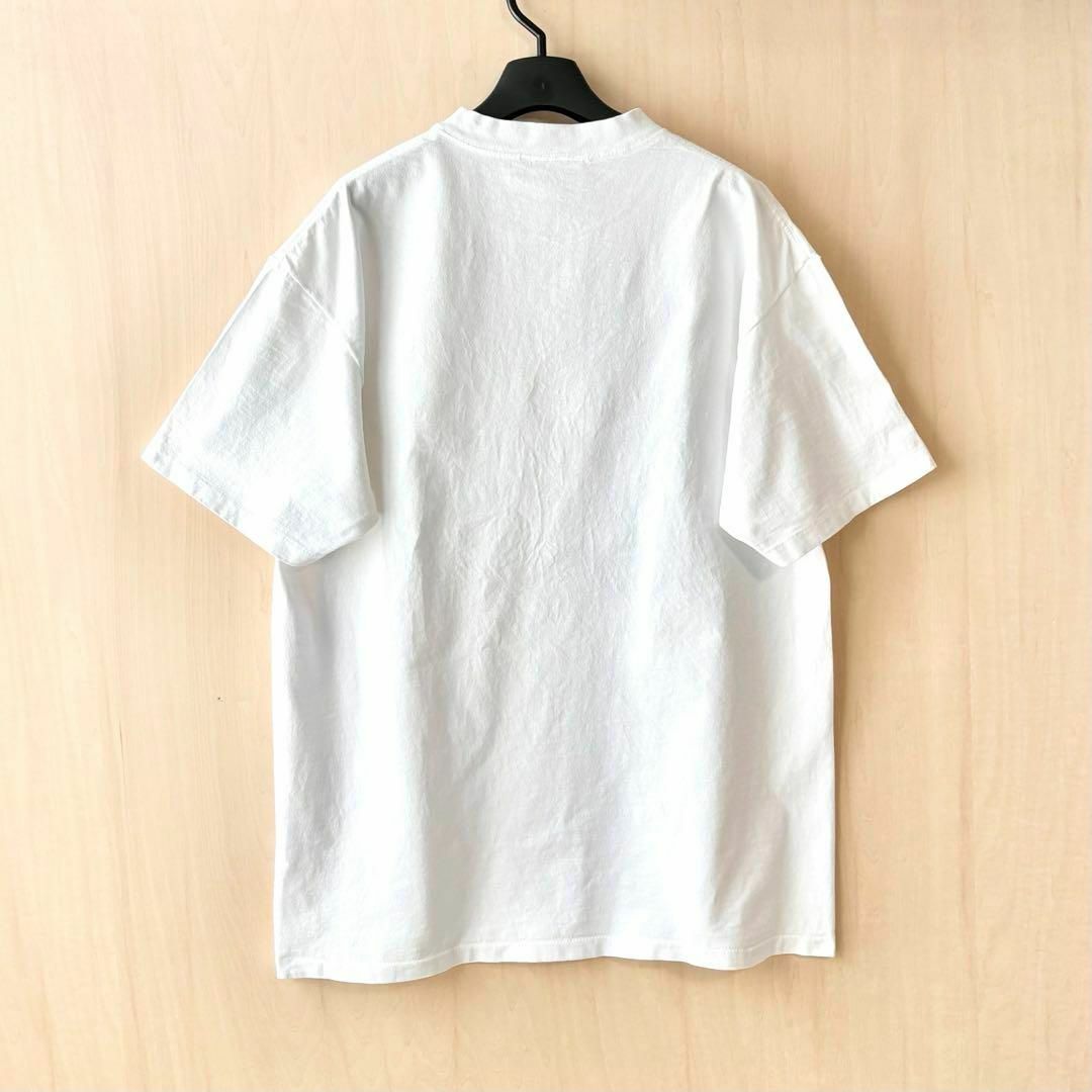 VINTAGE(ヴィンテージ)の90s USA製古着　ヴィンテージ　Tシャツ　グラフィック　カエルさん達 メンズのトップス(Tシャツ/カットソー(半袖/袖なし))の商品写真