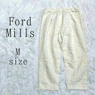 Ford Millsフォードミルズ コットン混総レースクロップドパンツ(クロップドパンツ)