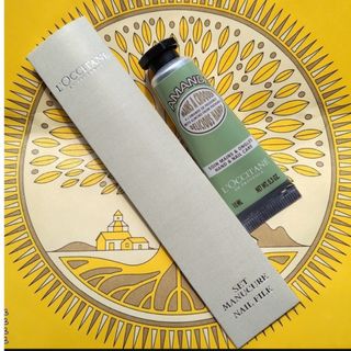 ロクシタン(L'OCCITANE)のロクシタンノベルティネイルケアセット&ミニハンドクリーム(ハンドクリーム)