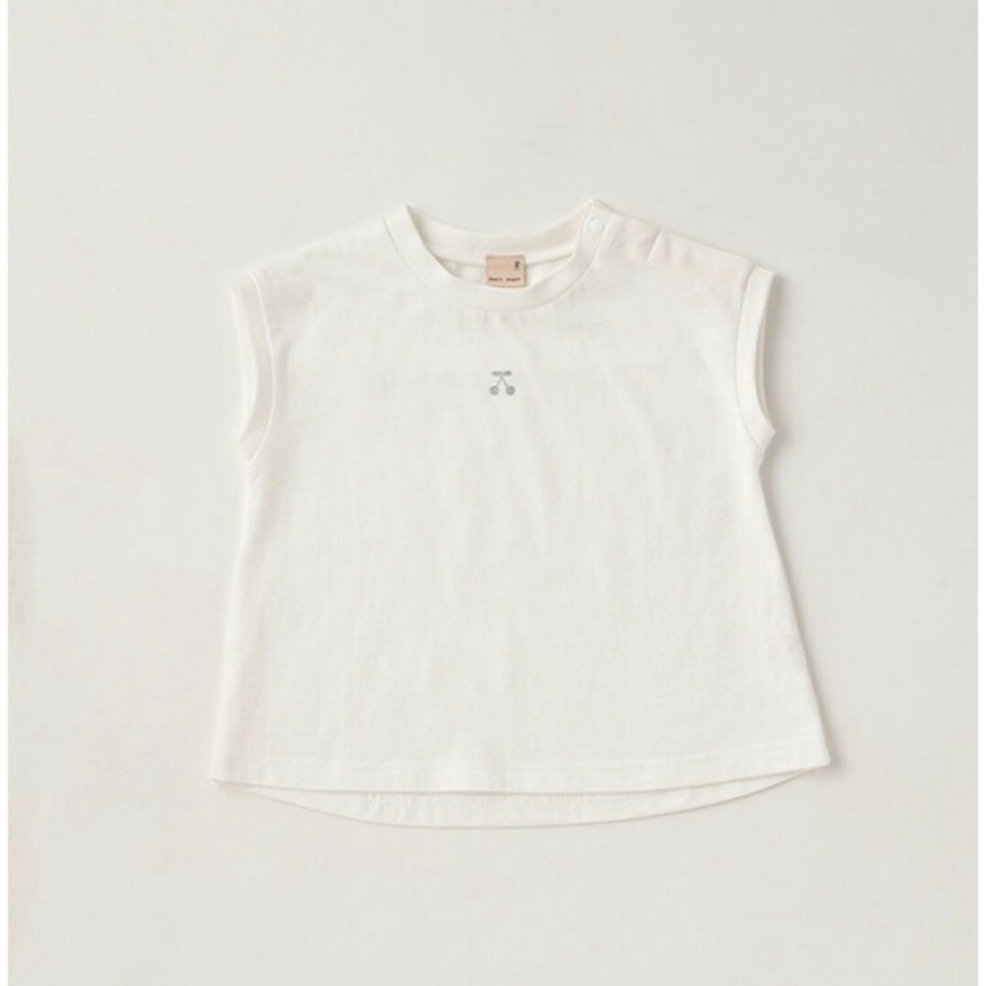 petit main(プティマイン)のAライン　半袖Tシャツ　90センチ キッズ/ベビー/マタニティのキッズ服女の子用(90cm~)(Tシャツ/カットソー)の商品写真