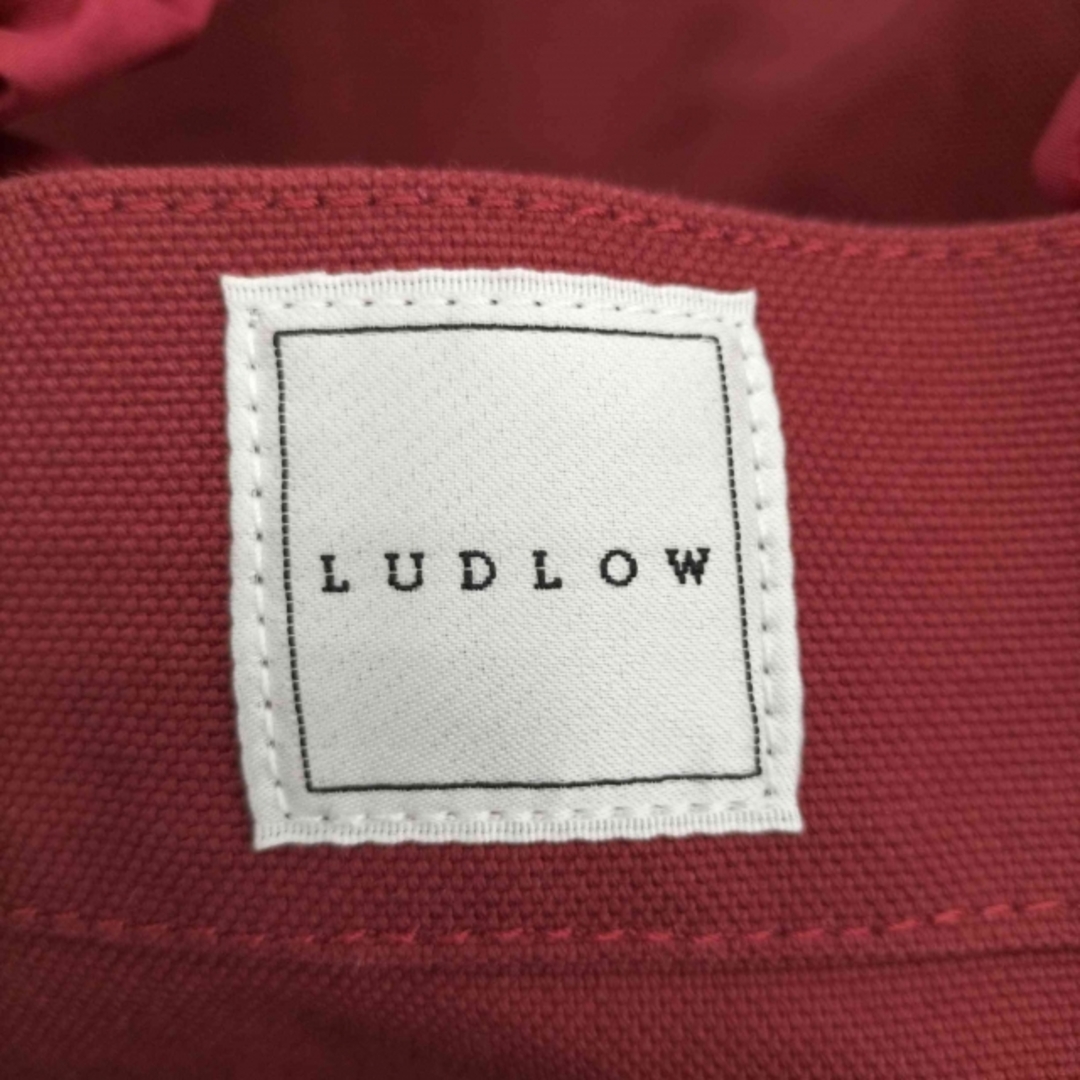 LUDLOW(ラドロー)のLUDLOW(ラドロー) フリルキャンバストートバッグ レディース バッグ レディースのバッグ(トートバッグ)の商品写真