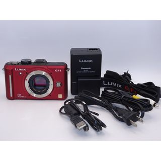 【オススメ】Panasonic LUMIX GF1 ボディ DMC-GF1 レッド(ミラーレス一眼)