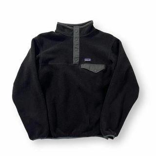 patagonia シンチラ リツール スナップT バイカラー フリース キッズ