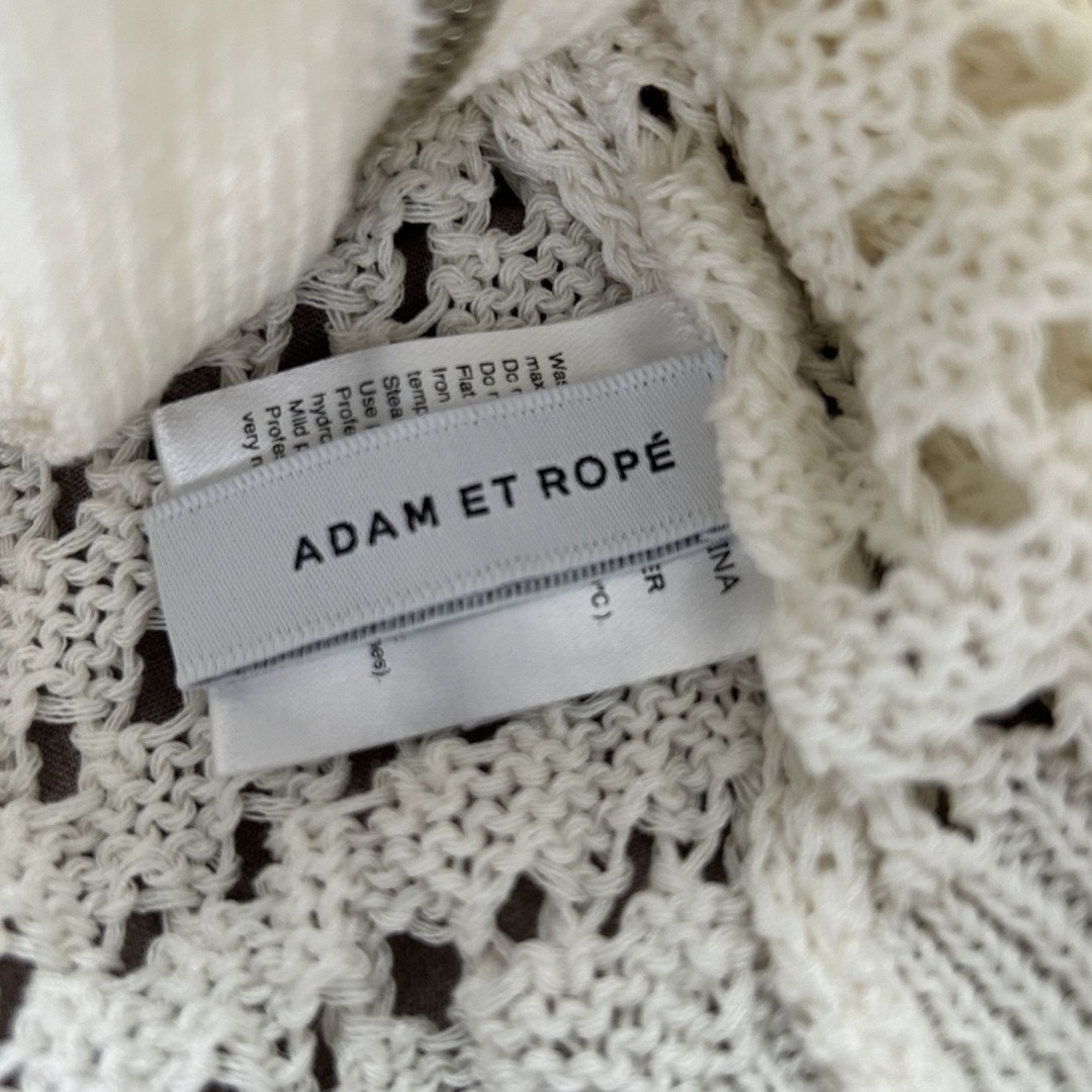 Adam et Rope'(アダムエロぺ)のアダムエロペ　メッシュニットブルゾン レディースのジャケット/アウター(ブルゾン)の商品写真