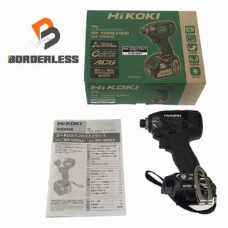 ヒタチ(日立)の☆未使用品☆ HiKOKI ハイコーキ 18V コードレスインパクトドライバ WH18DDL2(NN) 本体のみ 電動工具 87831(工具)