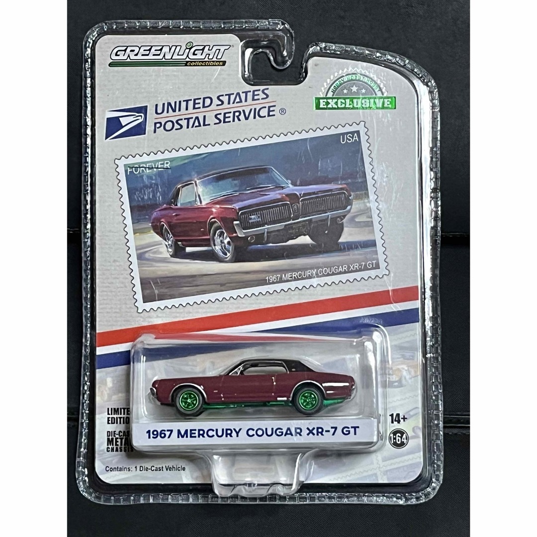 1/64 グリーンライト XR-7 GT マーキュリークーガー グリーンマシーン エンタメ/ホビーのおもちゃ/ぬいぐるみ(ミニカー)の商品写真