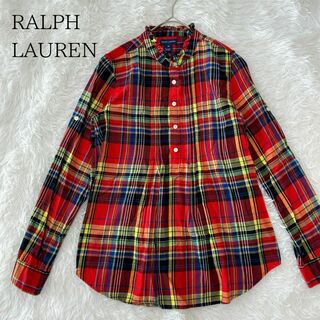 ラルフローレン(Ralph Lauren)のRAULPH LAUREN ラルフローレン 140 女の子服 チェックブラウス(ブラウス)