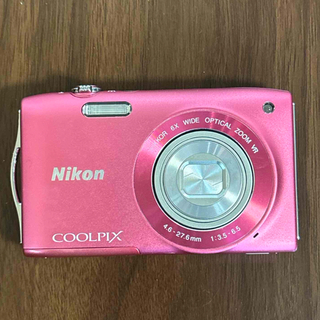 Nikon COOLPIX S3300 デジカメ ピンク♪(コンパクトデジタルカメラ)