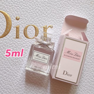 クリスチャンディオール(Christian Dior)の【新品未使用】ミスディオール ブルーミングブーケ 5ml ミニボトル(香水(女性用))