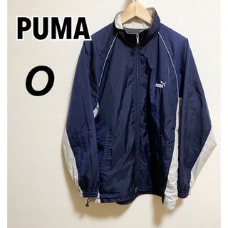 プーマ(PUMA)のPUMA／ナイロンジャケット／サイズO／ネイビー(ナイロンジャケット)