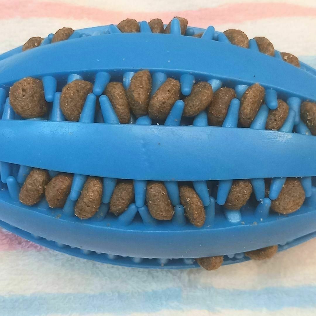 2個セット　犬　玩具　歯磨き　デンタル　歯石　噛む　ボール　投げる　知育　フード その他のペット用品(犬)の商品写真