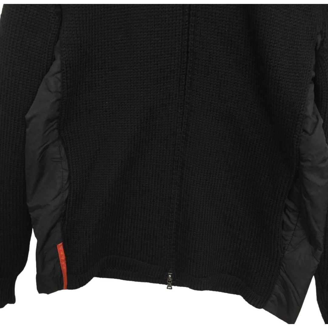 PRADA(プラダ)のPRADA SPORT NYRON WOOL ZIP UP SWEATER メンズのトップス(ニット/セーター)の商品写真