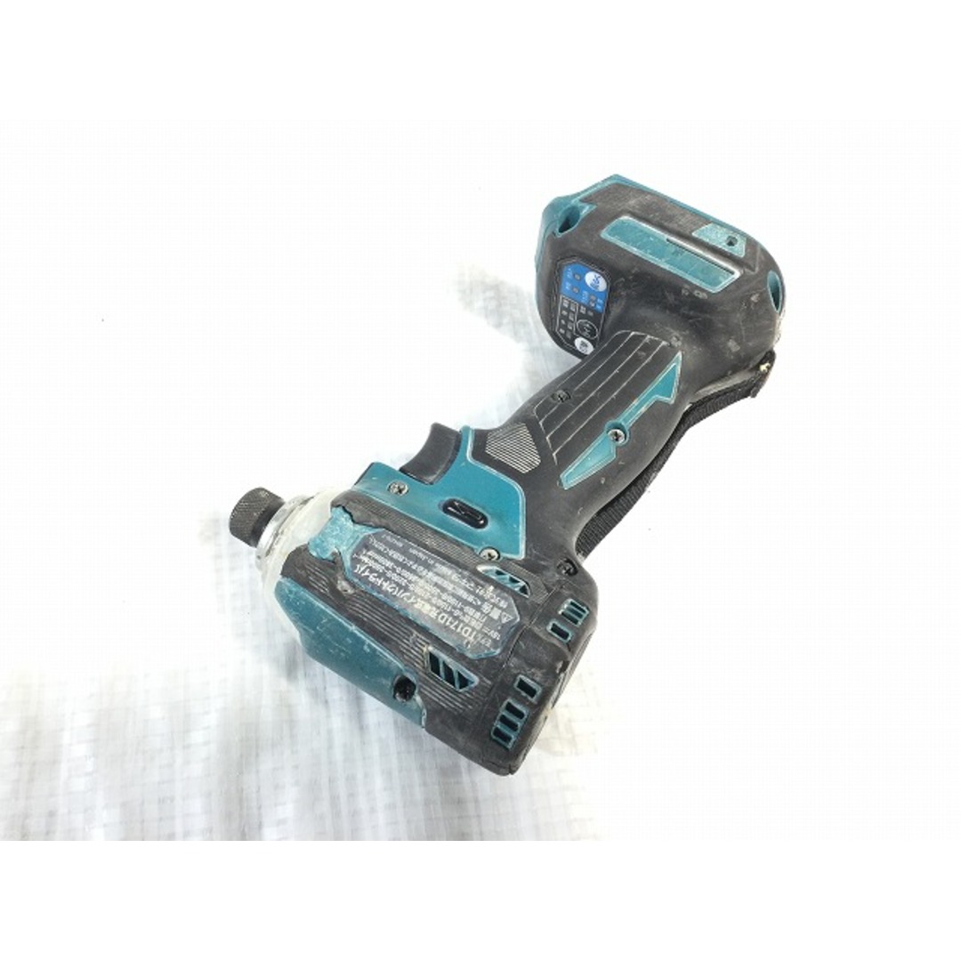 Makita(マキタ)の☆中古品☆ makita マキタ 18V 充電式インパクトドライバー TD171D 青/ブルー バッテリー1個(5.0Ah) 充電器 ケース付 88389 自動車/バイクのバイク(工具)の商品写真