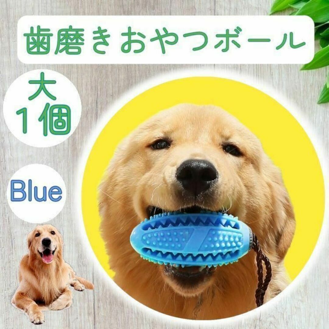 犬　ペット　歯磨き　歯石　おもちゃ　ボール　中型犬　大型犬　おやつ　噛む　知育 その他のペット用品(犬)の商品写真