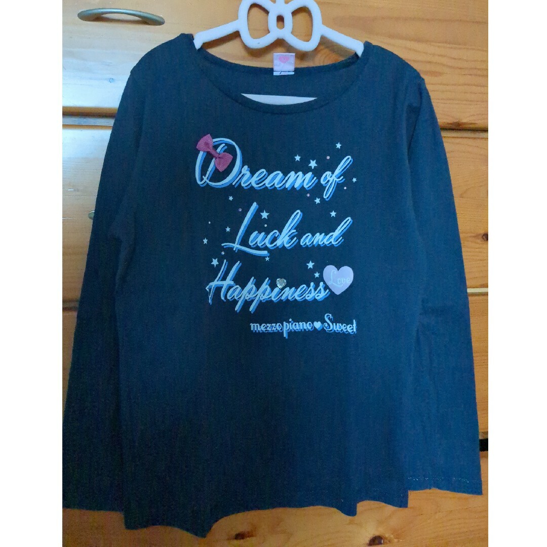 mezzo piano(メゾピアノ)のメゾピアノ150② キッズ/ベビー/マタニティのキッズ服女の子用(90cm~)(Tシャツ/カットソー)の商品写真