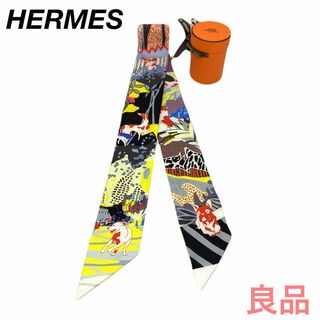 エルメス(Hermes)の☆良品☆HERMES ツイリー 犬 自由に！ スカーフ 0389s13.(バンダナ/スカーフ)