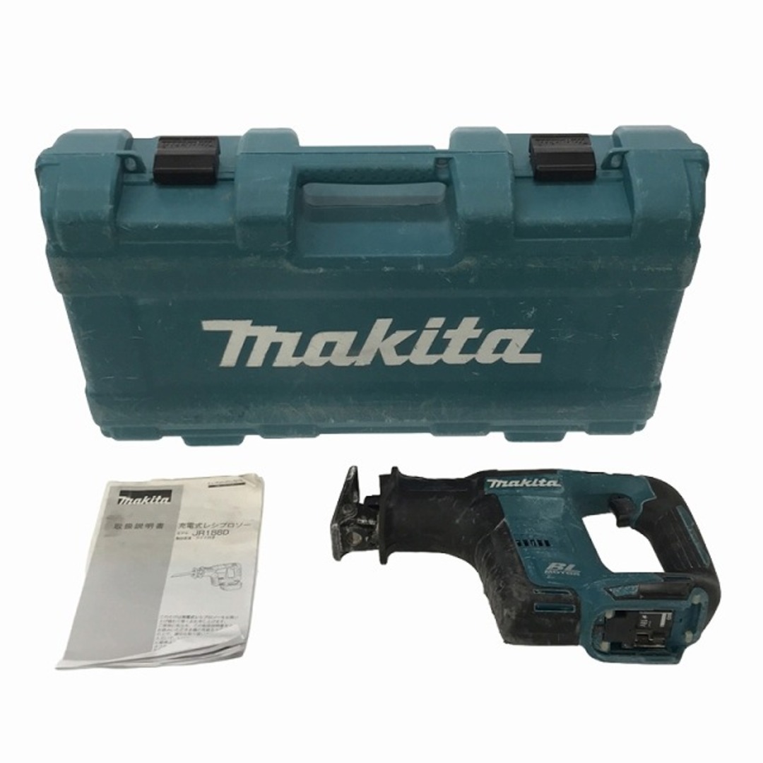 Makita(マキタ)の☆中古品☆makita マキタ 18V 充電式レシプロソー JR188D 本体+ケース付き 切断機 セーバーソー 88062 自動車/バイクのバイク(工具)の商品写真