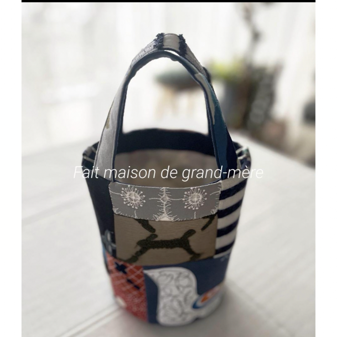 mina perhonen(ミナペルホネン)のmina perhonen bucket bag mini  ／002 ハンドメイドのファッション小物(バッグ)の商品写真