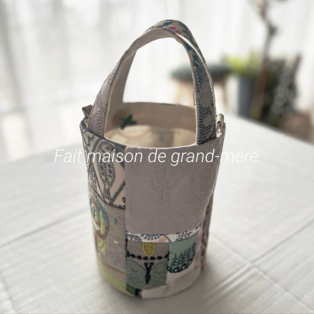 mina perhonen(ミナペルホネン)のmina perhonen bucket bag mini ／003 ハンドメイドのファッション小物(バッグ)の商品写真
