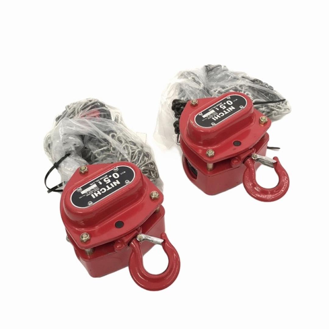 ☆中古品2個セット☆NITCHI ニッチ 手動チェーンブロック ☆中古品2個セット☆NITCHI ニッチ 手動チェーンブロック