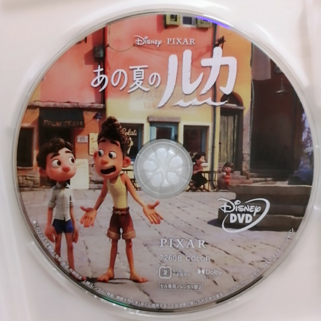 Disney - 新品未使用♡ディズニー/あの夏のルカ DVD＆クリアケース
